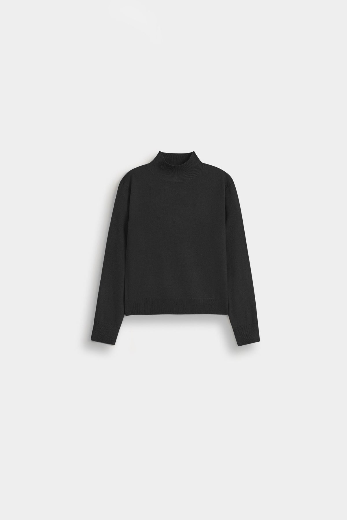 MJ COUTURE Mock Neck Sweater